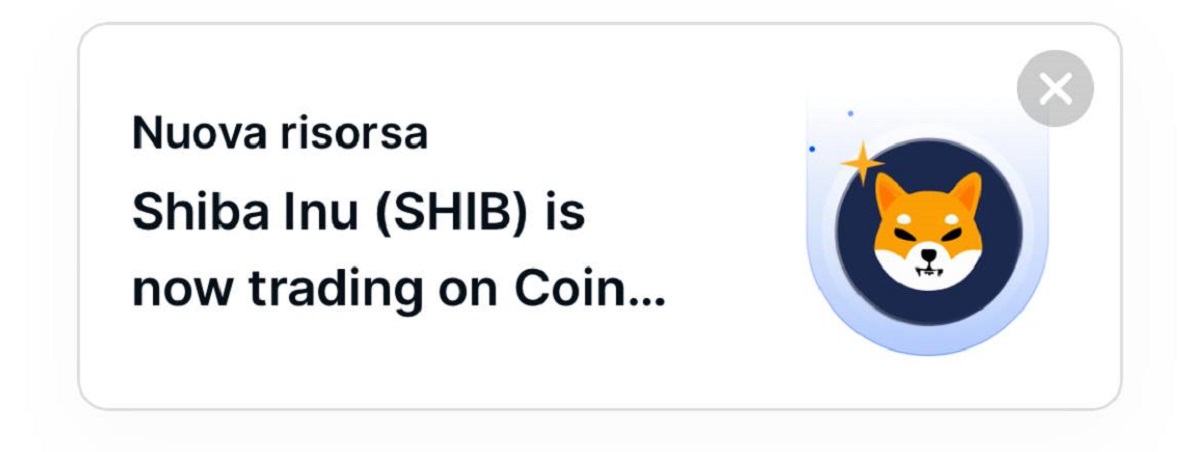 Shiba Inu sbarca su Coinbase