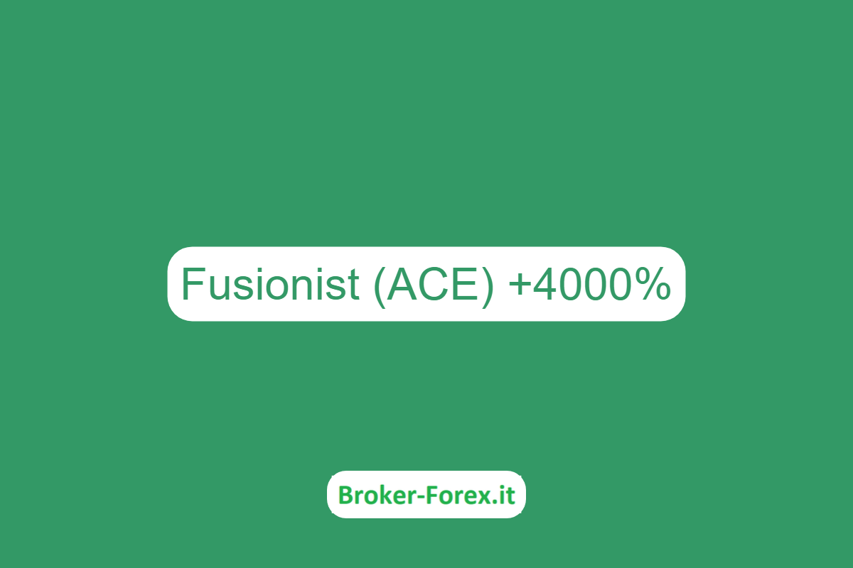Fusionist (ACE) fa +4000% alla sua quotazione su Binance