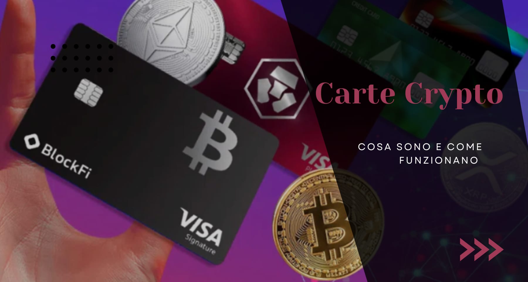 Le migliori Carte Crypto e Bitcoin per Cashback