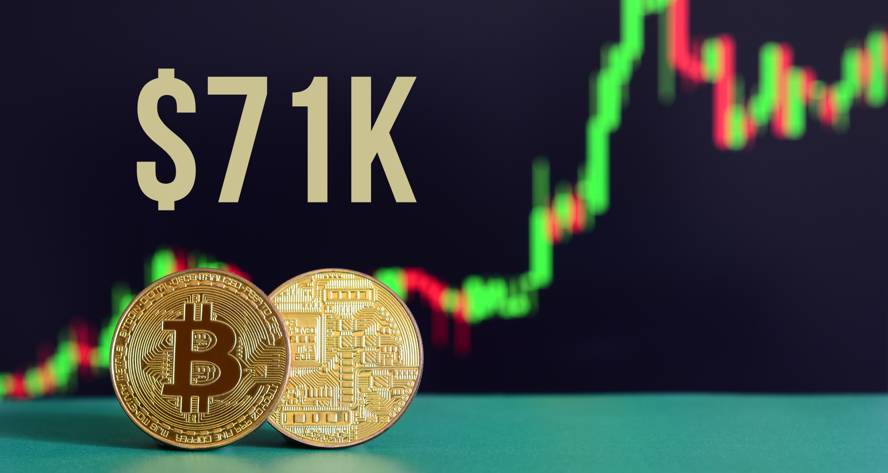 Bitcoin nuovo ATH 71mila dollari