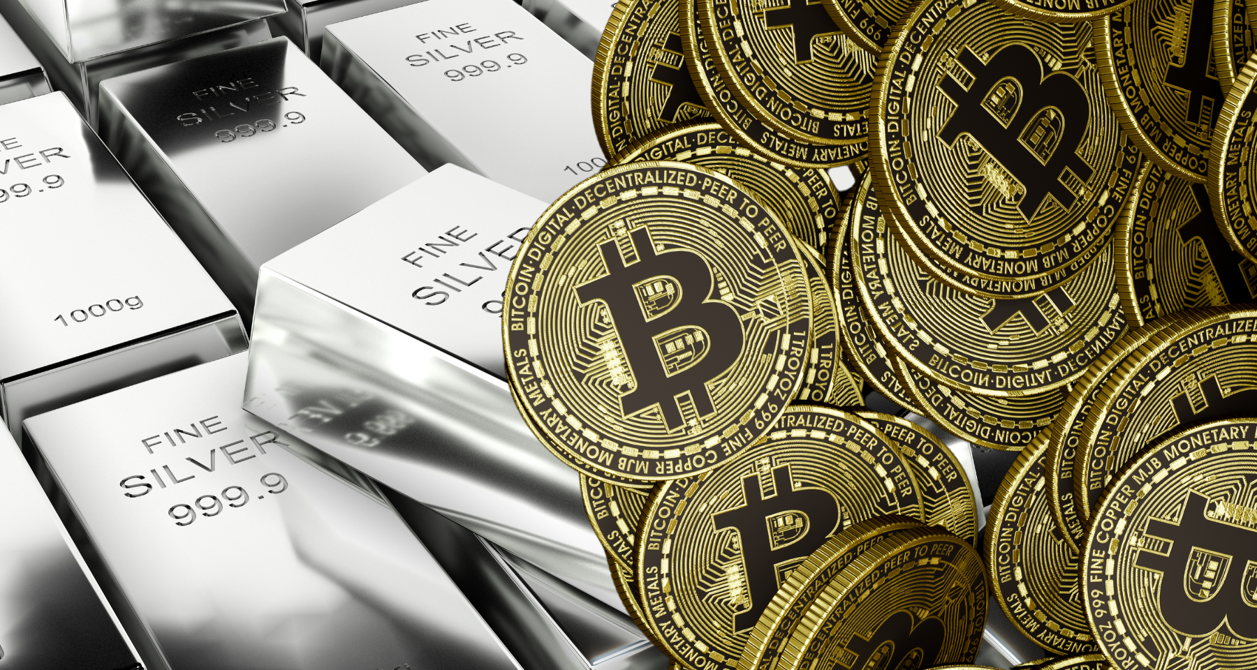 Bitcoin supera l'argento