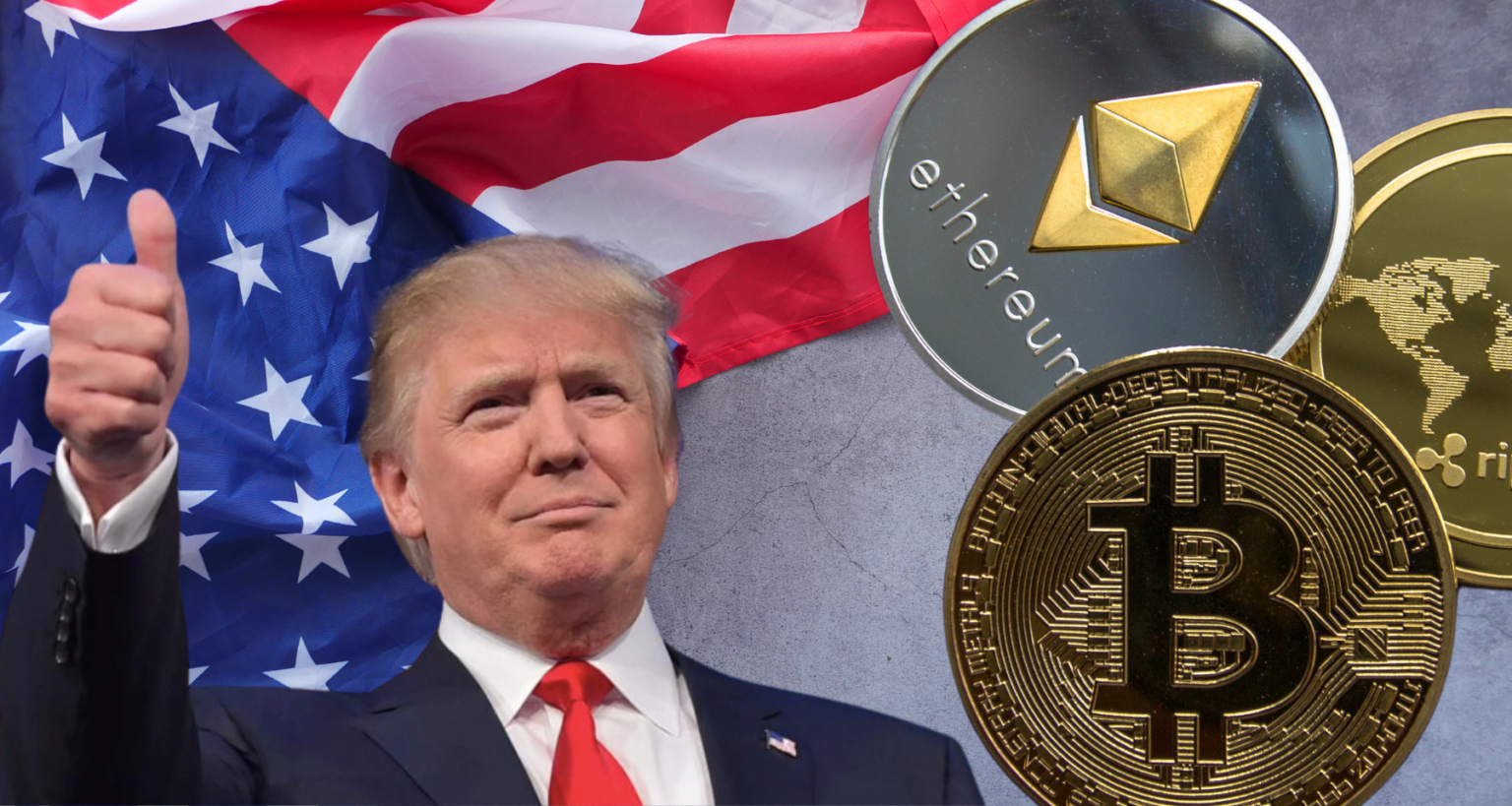 Trump sempre più favorevole alle criptovalute, torna ad attaccare Biden