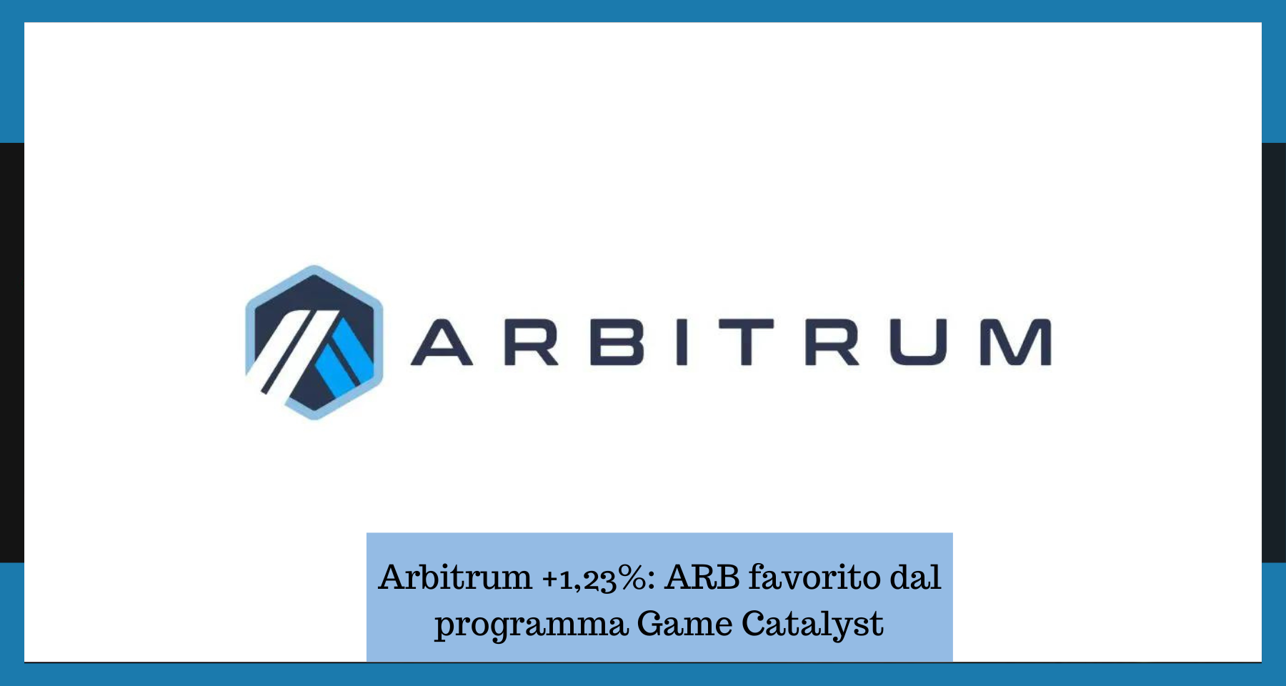 Arbitrum ARB Game Catalyst