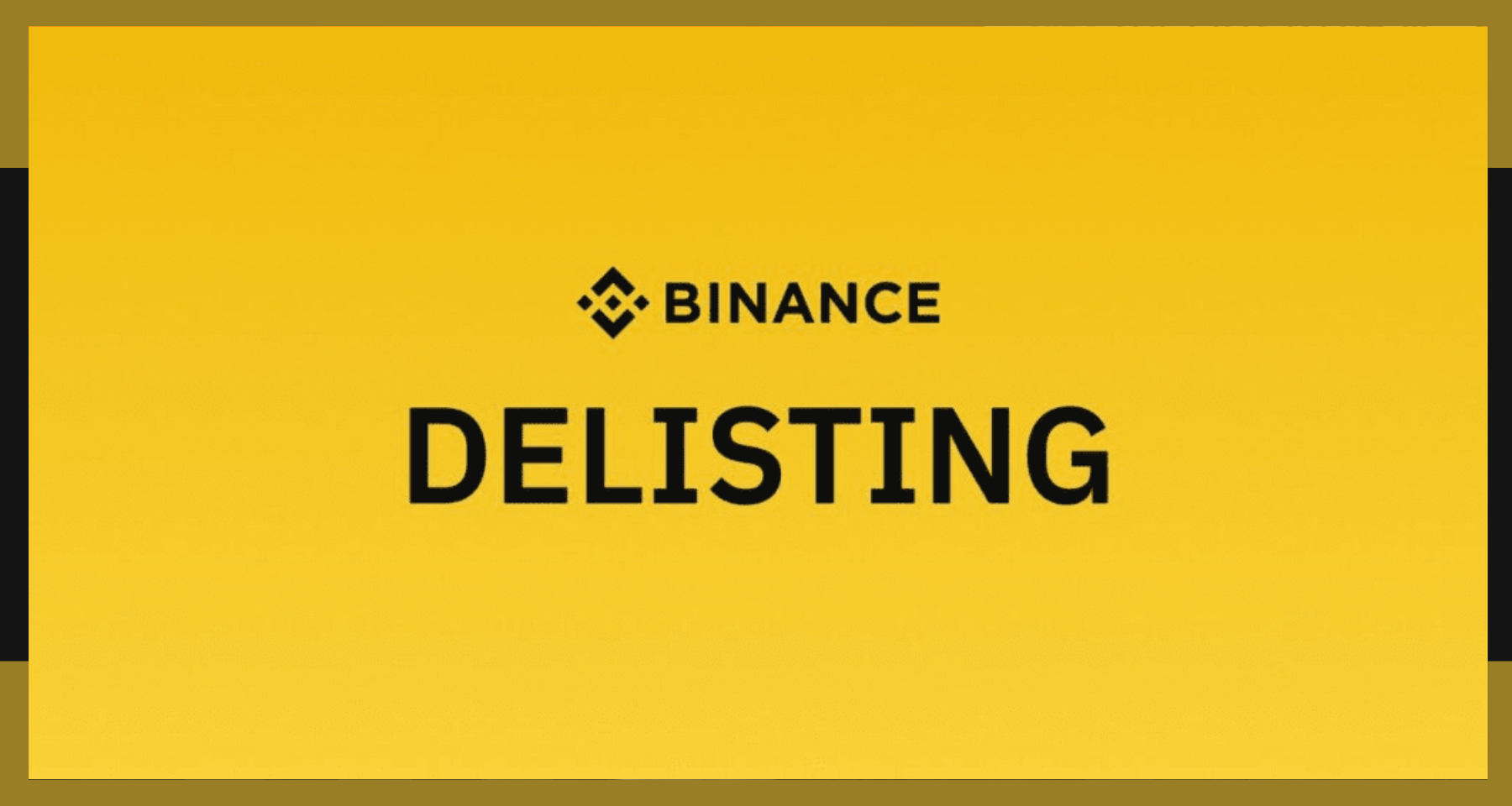 Binance Delisting