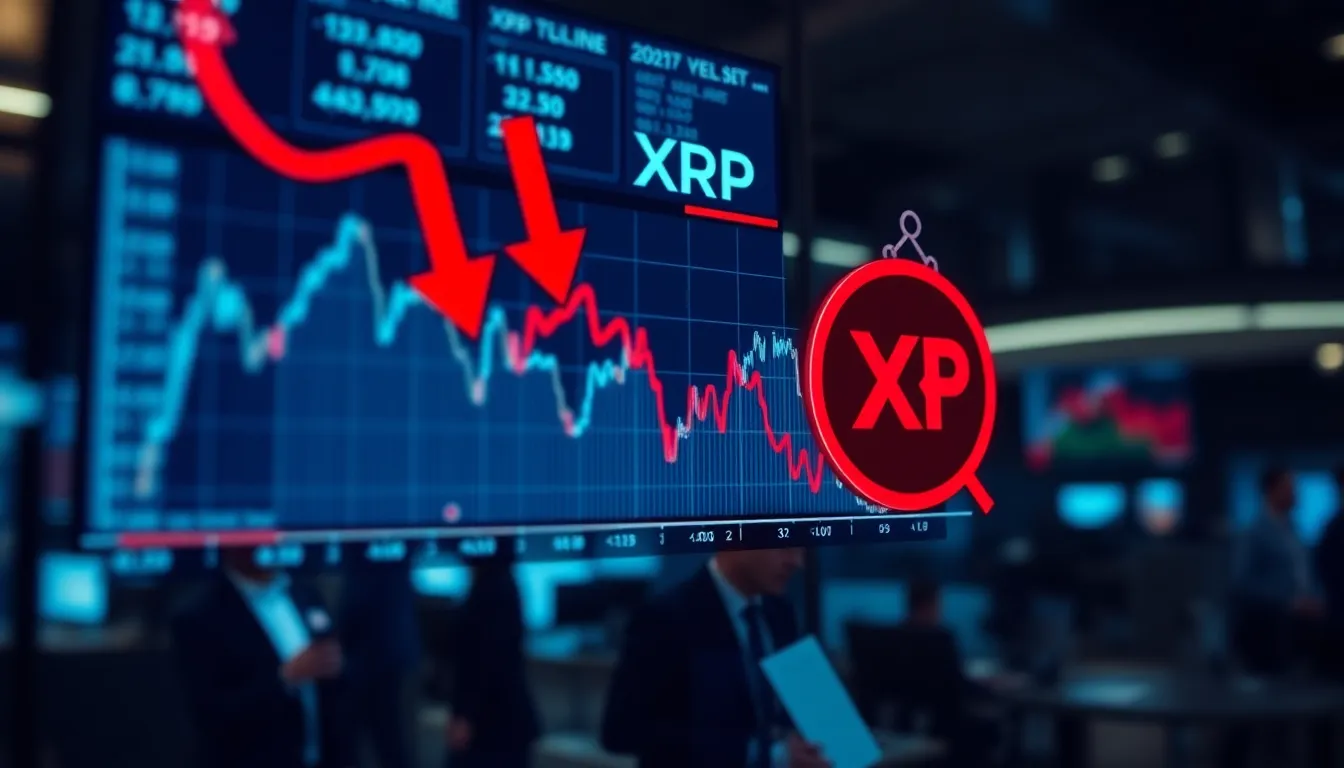 Il prezzo di XRP subisce un violento flash crash con liquidazioni crypto per 1,35 miliardi di dollari