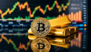 La correlazione di Bitcoin con l'oro supera il 50%, secondo Grayscale