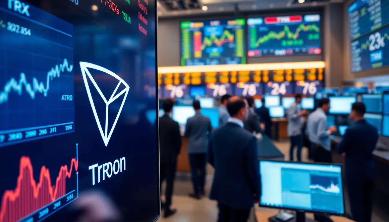 Tron Inc. corre in Borsa: tesoreria TRX oltre 711 milioni