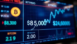 Rialzo del mercato crypto: Bitcoin a $82,300, Ethereum a $2,529